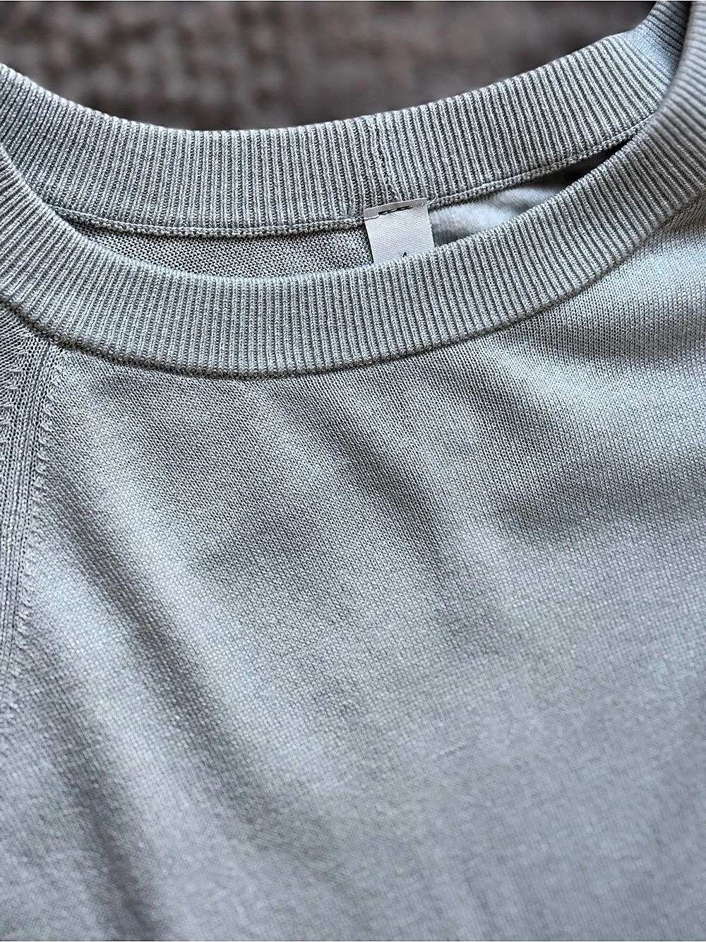 Lululemon thin Sweater Long Sleeve Top - Light blue - 4